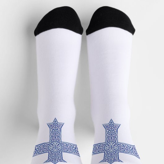 コプト十字 ソックス (上部)