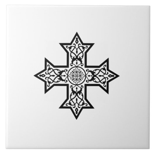 コプト十字 タイル (正面)