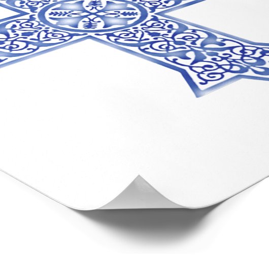 コプト十字 ポスター (角)