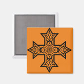 コプト十字 マグネット (正面/裏面)