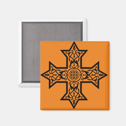 コプト十字 マグネット (正面/裏面)