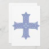 コプト十字 招待状 (正面/裏面)
