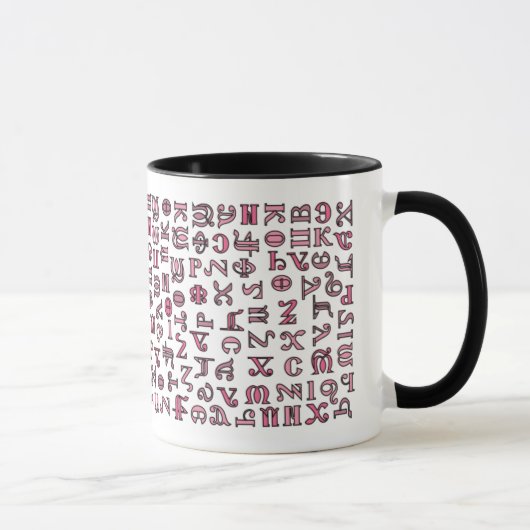 コプト文字 マグカップ (右)