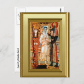 コプト聖人のイコン ポストカード (正面/裏面)