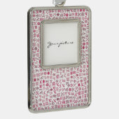 コプト シルバープレートフレームオーナメント (右)