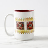 コプト・タイル・マグ ツートーンマグカップ (左)