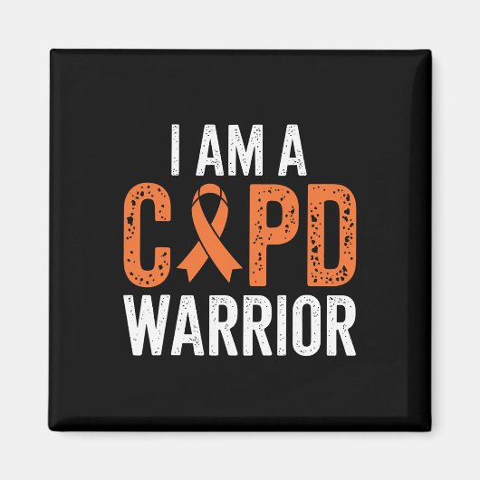 コプドウォリアー肺疾患肺気腫ブロン マグネット (正面)