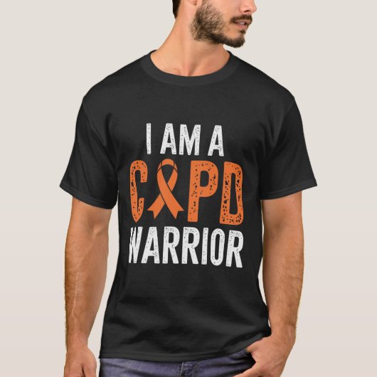 コプドウォリアー肺疾患肺気腫ブロン Tシャツ (正面)