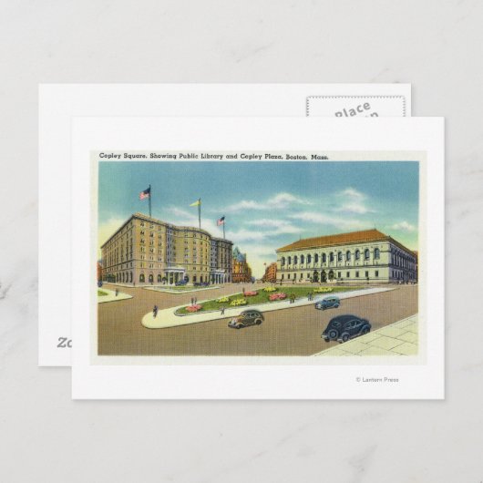 コプリープラザ&スクエアビュー ポストカード (正面/裏面)