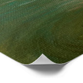 コベニコフラミンゴの絵画アート ポスター (角)