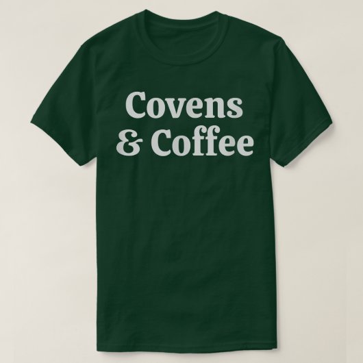 コベンスとコーヒー Tシャツ (デザイン正面)