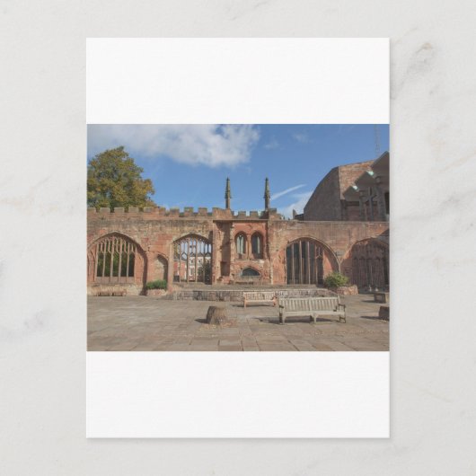 コベントリー大聖堂 ポストカード (正面)