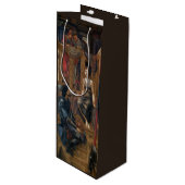 コペトゥア王と乞食のメイド（Burne-Jones著） ワインギフトバッグ (正面アングル)