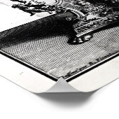 コペルニクス系の弓状球 ポスター (角)