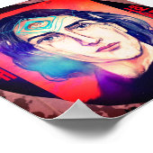 コペルニクスaファイア小妖精や小人の高いぬれ ポスター (角)