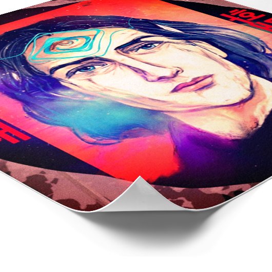 コペルニクスaファイア小妖精や小人の高いぬれ ポスター (角)