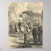 コペンハーゲンに入るスウェーデンのチャールズ十二世 ポスター (正面)