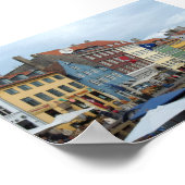 コペンハーゲンのウォーターフロント ポスター (角)