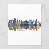 コペンハーゲンのスカイライン チラシ (裏面)