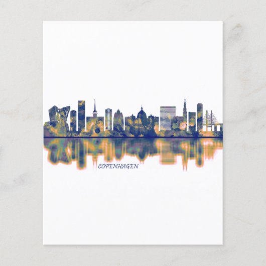 コペンハーゲンのスカイライン チラシ (正面)
