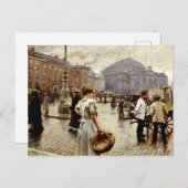 コペンハーゲンのニューヨーク州の景色 ポストカード (正面/裏面)