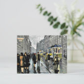 コペンハーゲンのブレジ絵画ードだ ポストカード (スタンド正面)