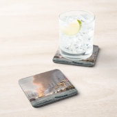 コペンハーゲンの前のデンマークの艦隊の破壊、 コースター (右側)