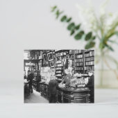 コペンハーゲンの本屋、1899年 ポストカード (スタンド正面)