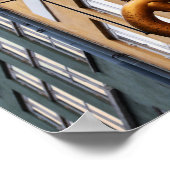 コペンハーゲンの王冠プレッツェル ポスター (角)