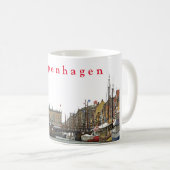 コペンハーゲンの眺め。 Nyhavn。 P. 1. コーヒーマグカップ (正面右)