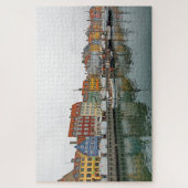 コペンハーゲンの眺め。 Nyhavn。 P. 3. ジグソーパズル (縦)