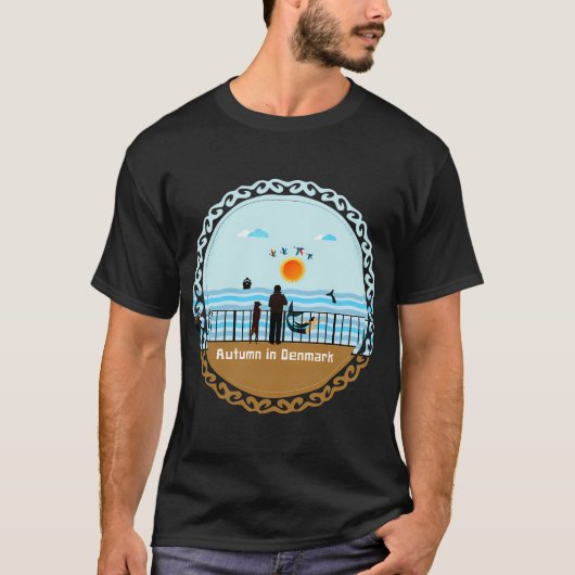 コペンハーゲンの秋 Tシャツ (正面)