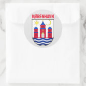 コペンハーゲンの紋章 – DENMARK ラウンドシール (バッグ)