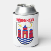 コペンハーゲンの紋章 – DENMARK 缶クーラー (缶正面)