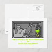 コペンハーゲンの量子整備士解釈 ポストカード (正面/裏面)