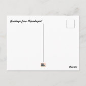 コペンハーゲンはがき ポストカード (裏面)