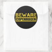 コペンハーゲンを用心して下さい ラウンドシール (バッグ)