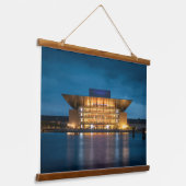 コペンハーゲンオペラハウス 吊り下げ型タペストリー (傾斜あり)