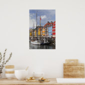 コペンハーゲンカラーファインアートプリント ポスター (キッチン)