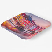 コペンハーゲンサンライズニャーブン、デンマーク ペーパープレート (傾斜あり)