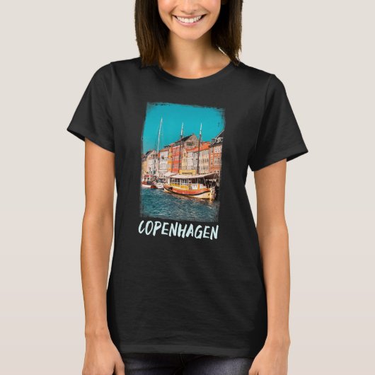 コペンハーゲンシティーコペンハーゲン Tシャツ (正面)