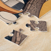 コペンハーゲンデンマークの運河 ジグソーパズル (側面)