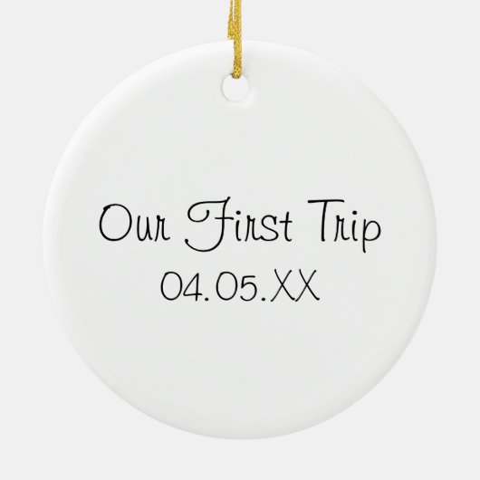 コペンハーゲンデンマークウォーターカラー セラミックオーナメント (裏面)