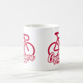 コペンハーゲンデンマークサイクリング コーヒーマグカップ (中央)