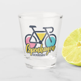 コペンハーゲンデンマークサイクリング ショットグラス
