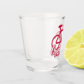 コペンハーゲンデンマークサイクリング ショットグラス (左)