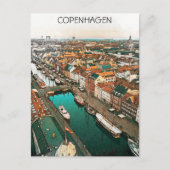 コペンハーゲンデンマークシティビュー ポストカード (正面)