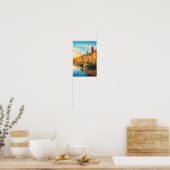 コペンハーゲンデンマークトラベルアートヴィンテージ ポスター (キッチン)