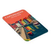 コペンハーゲンデンマークニャブンカナルヨーロッパ旅行 マグネット (右側)