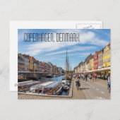 コペンハーゲンデンマークハガキ ポストカード (正面/裏面)